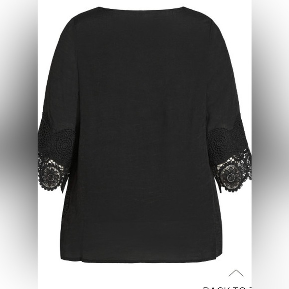 AVENUE
Sylvie Crochet Top - black​​​​​ - Picture 4 of 5